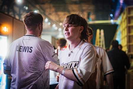 Benjy "benjyfishy" Fish of Team Heretics before his next match at Home Ground 2024 on November 21, 2024 in Berlin, Germany.