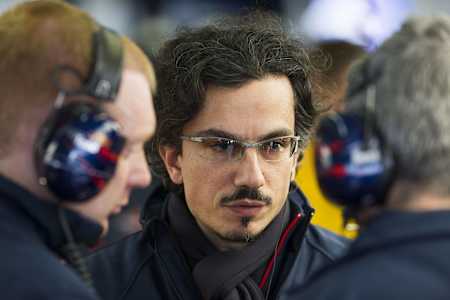 Laurent Mekies when he was Scuderia Toro Rosso Head of Vehicle Performance