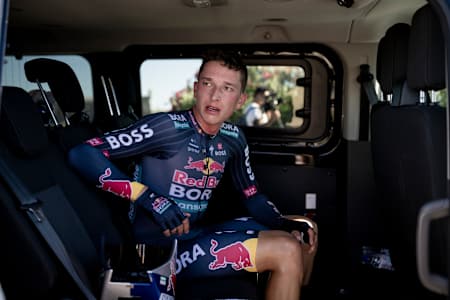 Florian Lipowitz at the 79th La Vuelta Ciclista a España 2024 in Spain