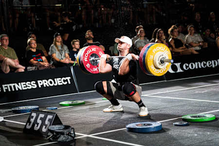 Luka Djokic competes at the World Fitness Project Tour Stop 2, on day 2 in Mesa, Arizona, USA on August 30, 2025. 