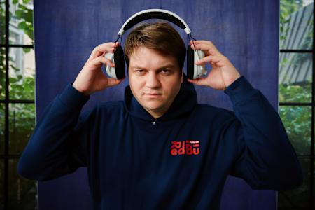 Frederik 'Noway4u' Hinteregger während eines Fotoshootings in München, Juli 2025