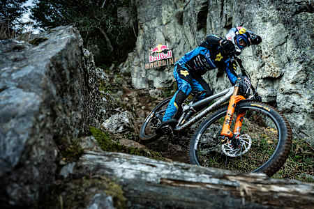 Vermette conquers the worlds toughest downhill course