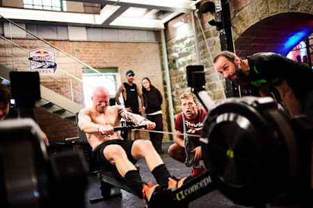 Participants seen during Red Bull Road to Hyrox in Vienna, Austria on November 14, 2025.