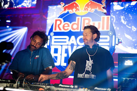 Axel Boman and Jimi Jules perform an energising DJ set at Red Bull Back Back2Beyond 2026 in Stockholm, Sweden. 