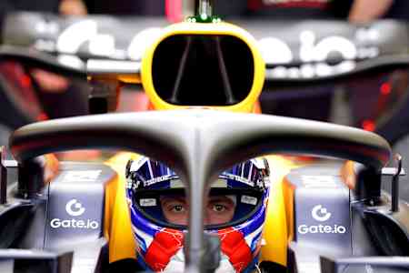 Max Verstappen nos testes de pré-temporada no Bahrein