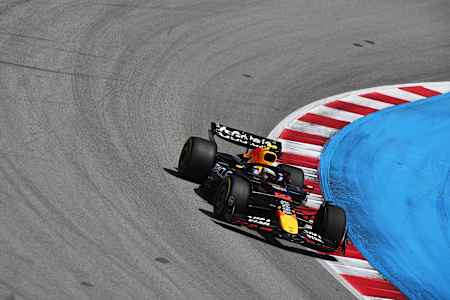 Yuki Tsunoda beim Formel 1 Grand Prix von Spanien, 2025.