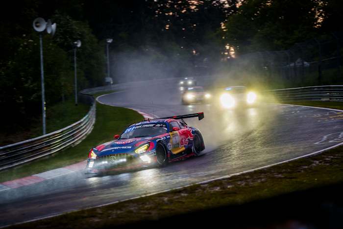 Max Verstappen seen during the 24h N&uuml;rburgring in N&uuml;rburg, Germany on May 14, 2026.