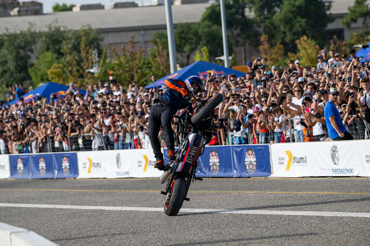 RED BULL SHOWRUN BY ALUMIL, Νέα Παραλία Θεσσαλονίκης, 23 Σεπτεμβρίου 2023.