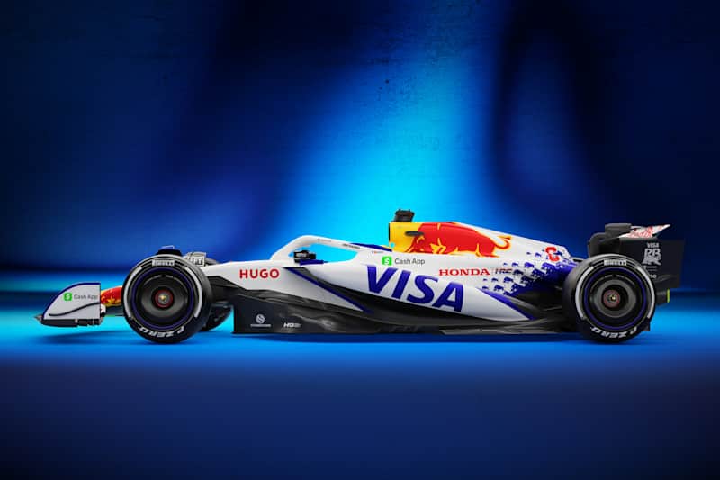Revealed: new Visa Cash App RB Team 02 cars
