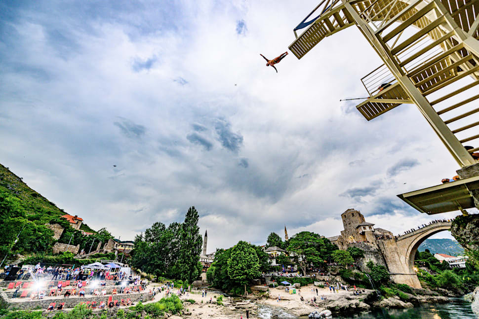 Red Bull Cliff Diving Svjetsko prvenstvo 2022 u Mostaru (BiH)