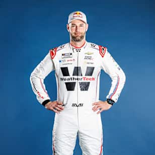 Shane van Gisbergen poses for a portrait in Santa Monica, California, USA on February 5, 2024.