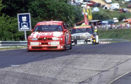 Larini en el DTM de Nürburgring, 1993