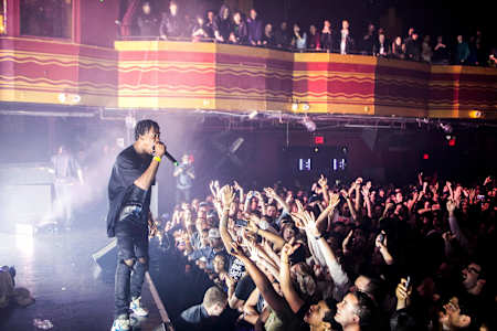 Travis Scott performs at Red Bull Music Academy Festival.