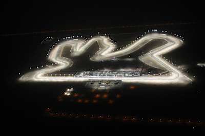 MotoGP: Foto aérea del Circuito de Losail.