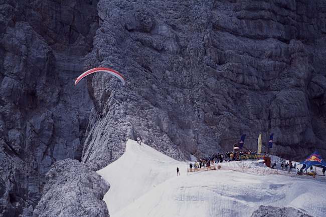 Turnpoint 1 was located at the Dachstein, Austria