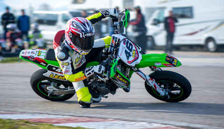 David Salvador - Community of Madrid Champs - Minimotal Kawasaki 85cc 2017