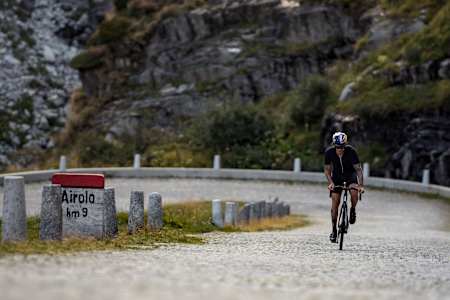 Patrick Seabase shooting unBRAKEable on the Tremola at the Gotthard Pass, Switzerland, on September 1, 2020.