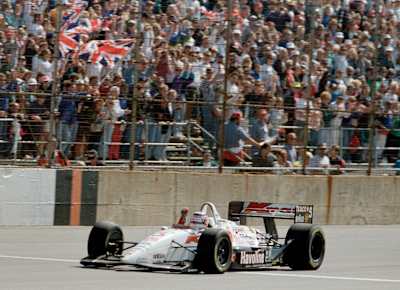 Nigel Mansell en la CART Series 1993.