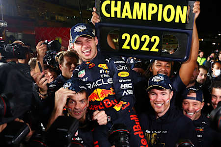 Max Verstappen a remporté son deuxième titre de champion du monde de Formule 1, en 2022.