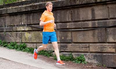 Williams is hoping to run 800 miles in less than 9 days and 2 hours
