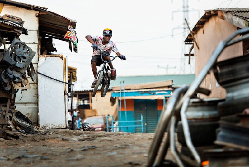Bicycle scene hotsell