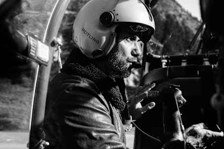 René überlegte: Klavierspielen oder Heli ﬂiegen