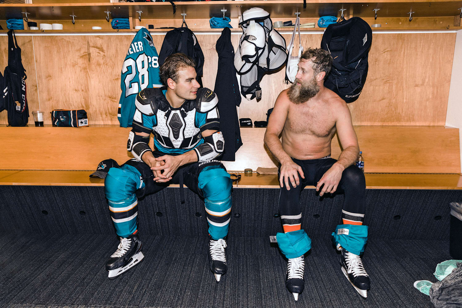 Nhl Stars Timo Meier And Joe Thornton Team Up To Win