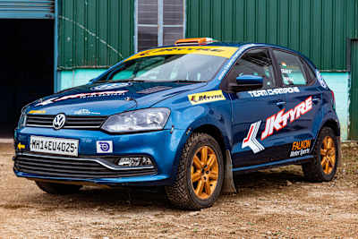 Dean Mascarenhas' rally car for INRC 2019
