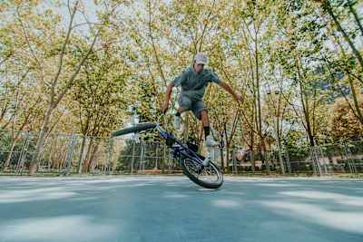 Viki Gómez realizando su nuevo truco sin nombre