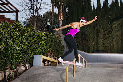 Leticia Bufoni built the skatepark of her dreams.