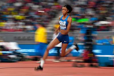  In 2019, Cunningham won the bronze medal in high jump at the IAAF World Athletics Championships in Doha, Qatar, with a jump of 2.00 meters.