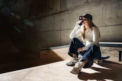 «Nach meinem Abschluss nächstes Jahr geh ich vielleicht zur Uni», so Liv. 