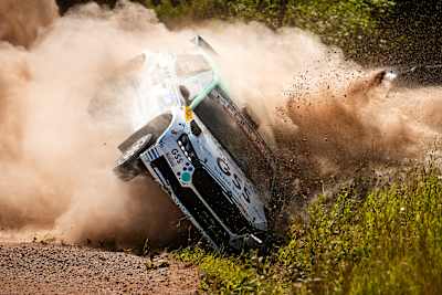 Jan Solans made a high-speed exit from Friday competition