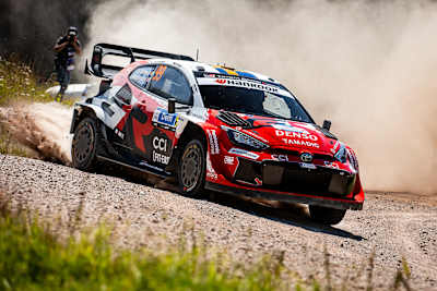 Oliver Solberg halted Sami Pajari's string of stage wins