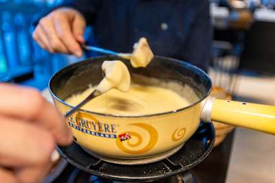 La fondue de Gottéron