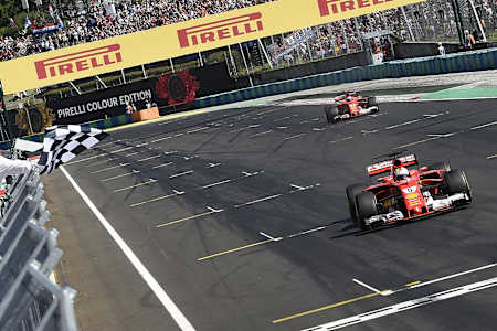 Hungary was Ferrari's second 1-2 of the season Hungary was Ferrari's second 1-2 of the season