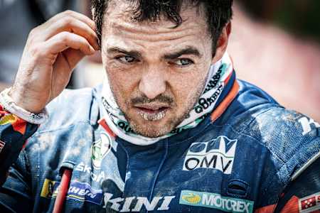 Pro Tag verarbeitet Hiasi Walkners Kopf hunderte Roadbook-Einträge