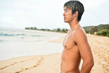 Kanoa Igarashi photographed for The Red Bulletin.