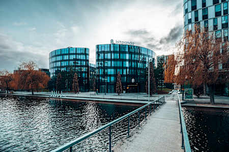 Seit kurzer Zeit residieren die Bitpandas auf 8000 Quadratmetern in Wien.