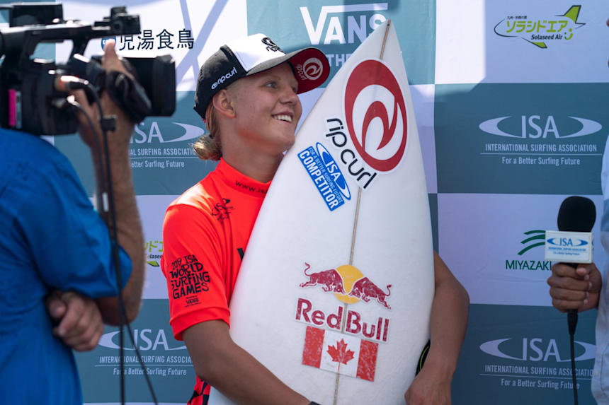red bull surf hat