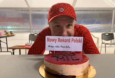 Paweł Żuk rywalizuje w Atenach w najdłuższym na świecie biegu na atestowanej trasie, 5000 km