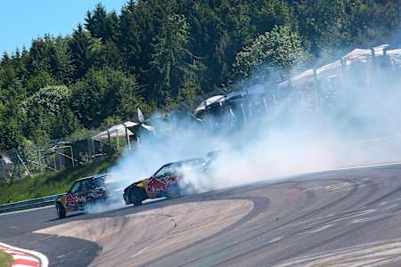 Am Limit: Eli & Joe Hountondji an der Nordschleife