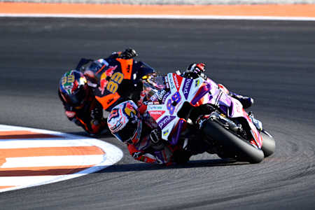 Jorge Martín, Tissot Sprint Race, Valencia MotoGP. November 25, 2023. 