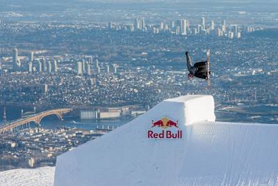 Mark McMorris performs at Red Bull Uncorked