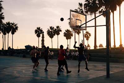 Venice Beach Basketball Courts