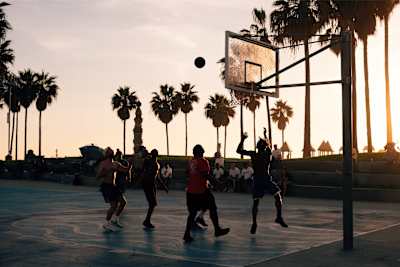 Venice Beach Basketball Courts