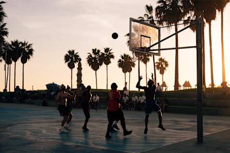 Venice Beach Basketball Courts