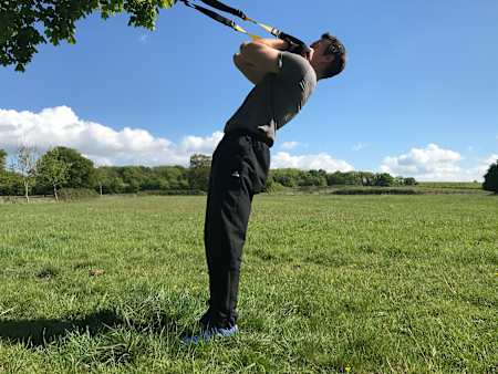 How to bicep curl using a TRX