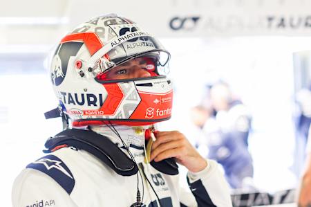 Pierre Gasly of Scuderia AlphaTauri at the British Grand Prix on July 3, 2022.