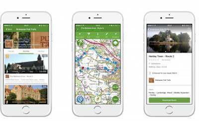 ViewRanger cycling app